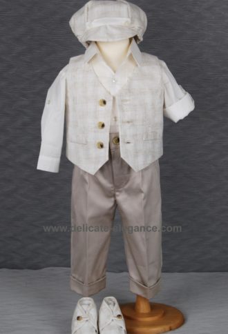 1211-03: Boys' Four-Piece Christening Suit