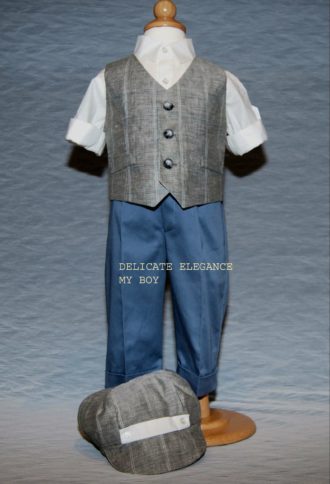 1212: Boys' Four-Piece Christening Suit