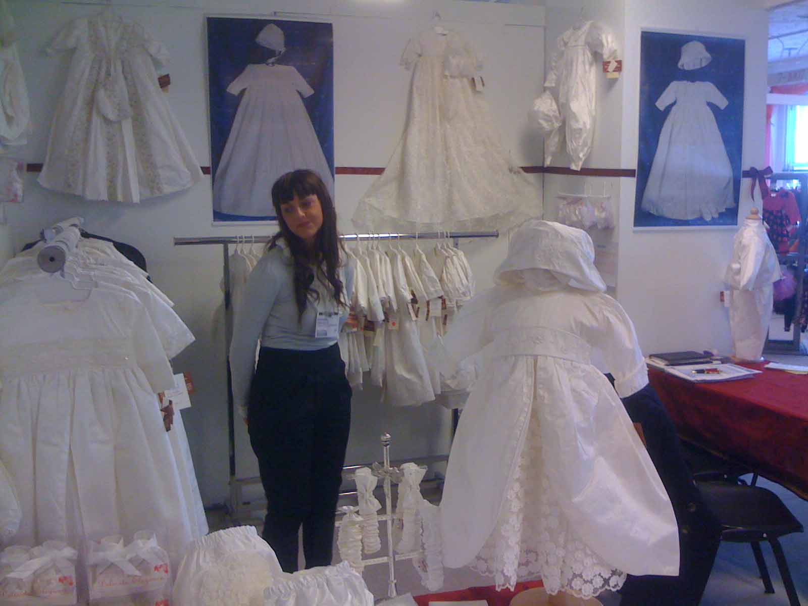 Delicate Elegance exhibiting at StyleMax Childrenswear, Merchandise Mart trade show in Chicago, USA in March 2010