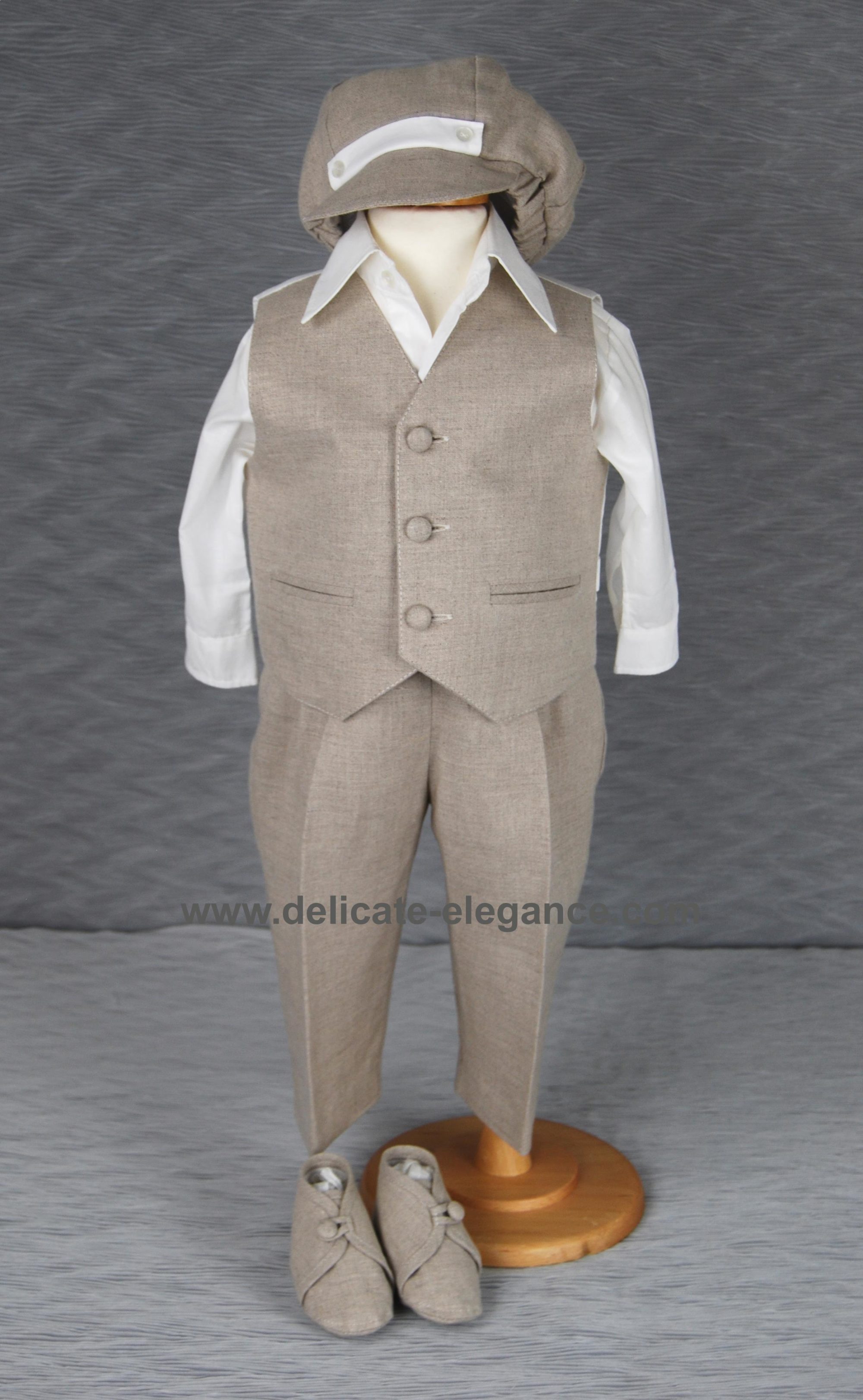 1210: Boys' Four-Piece Christening Suit