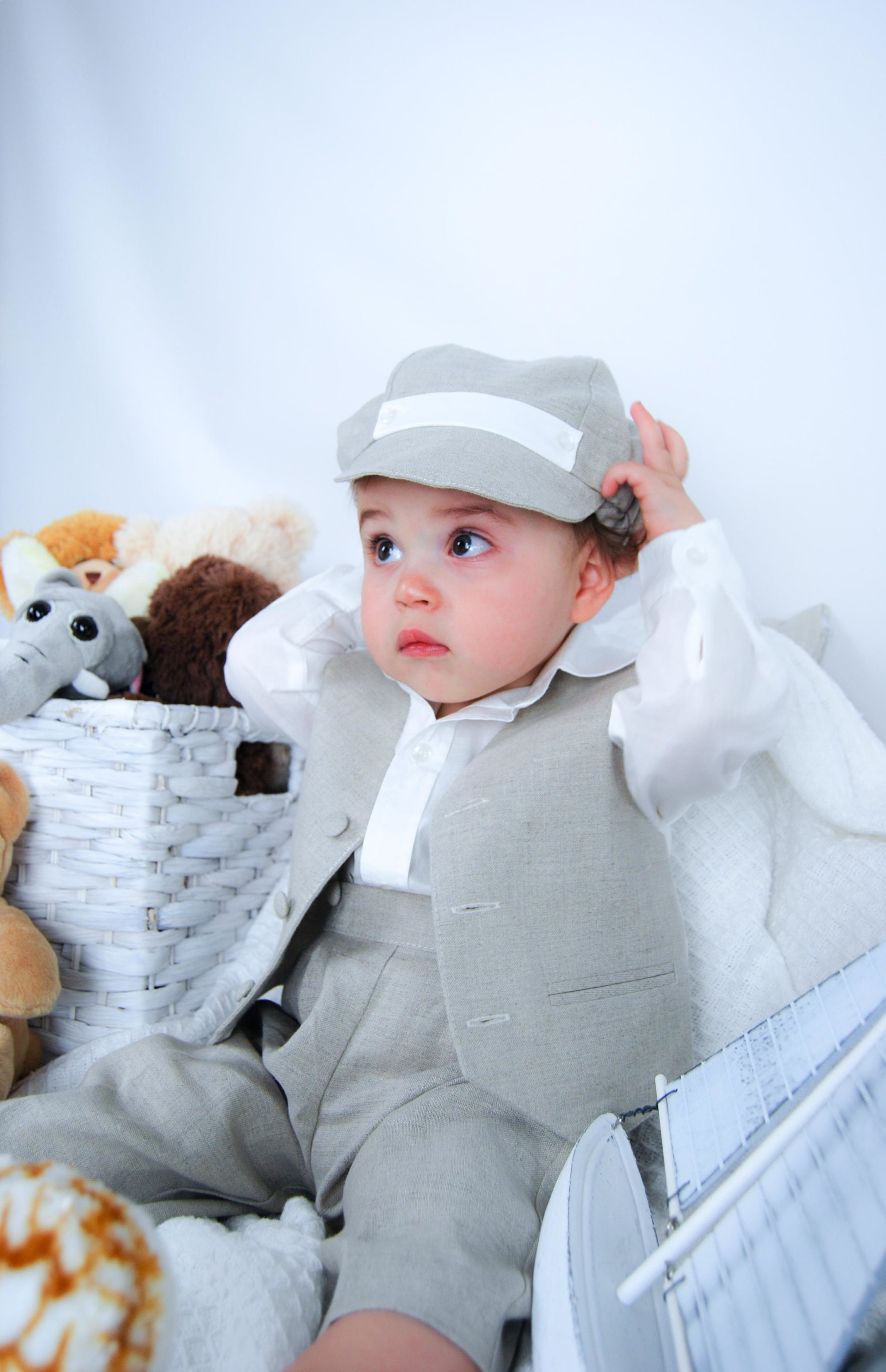 1210: Boys' Four-Piece Christening Suit